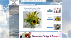 Desktop Screenshot of countryflowershoppe.com